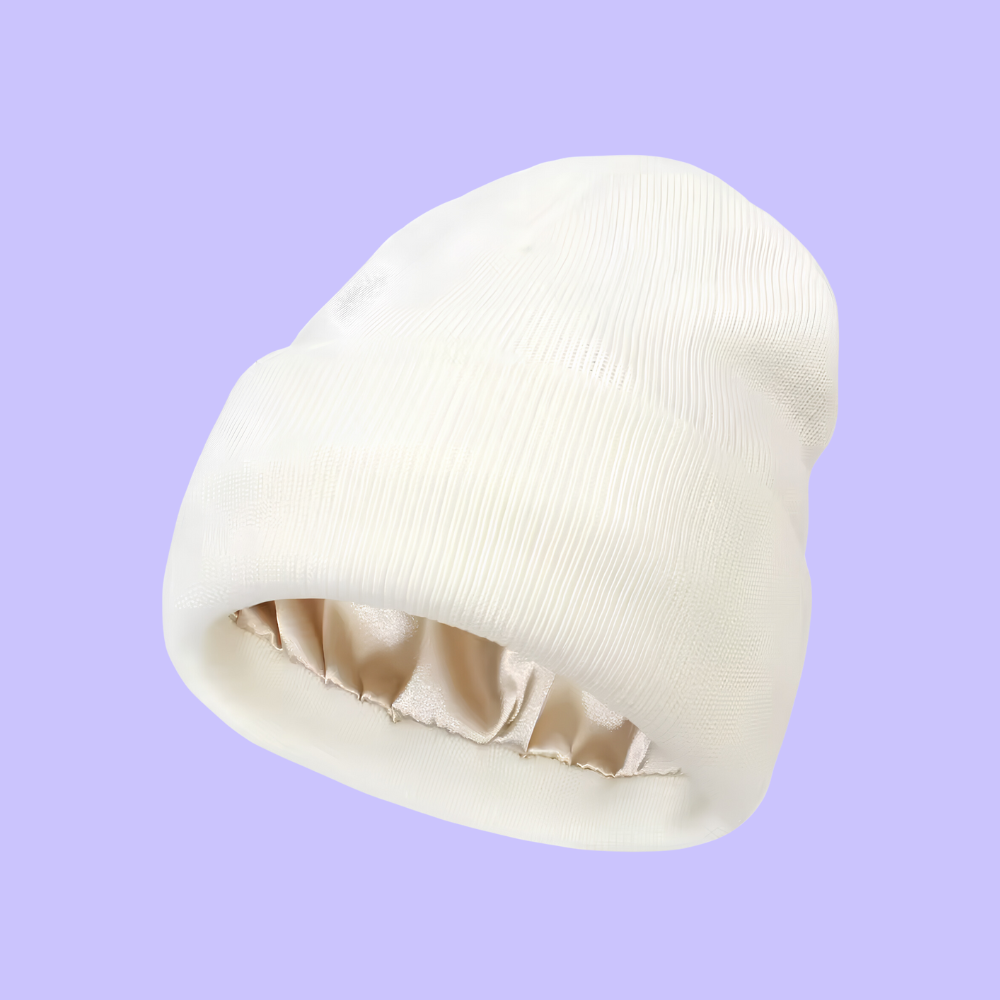 Haluxy Anti Frizz Silk Beanie
