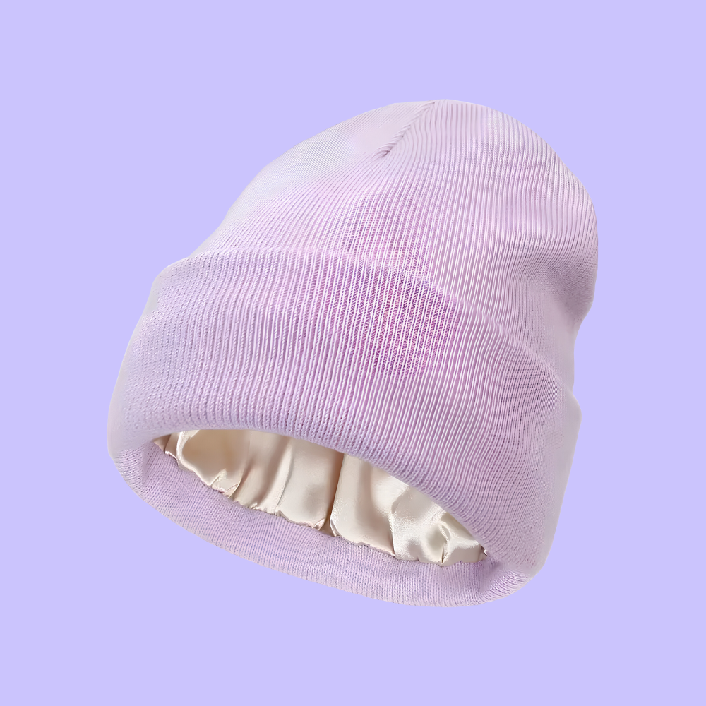 Haluxy Anti Frizz Silk Beanie