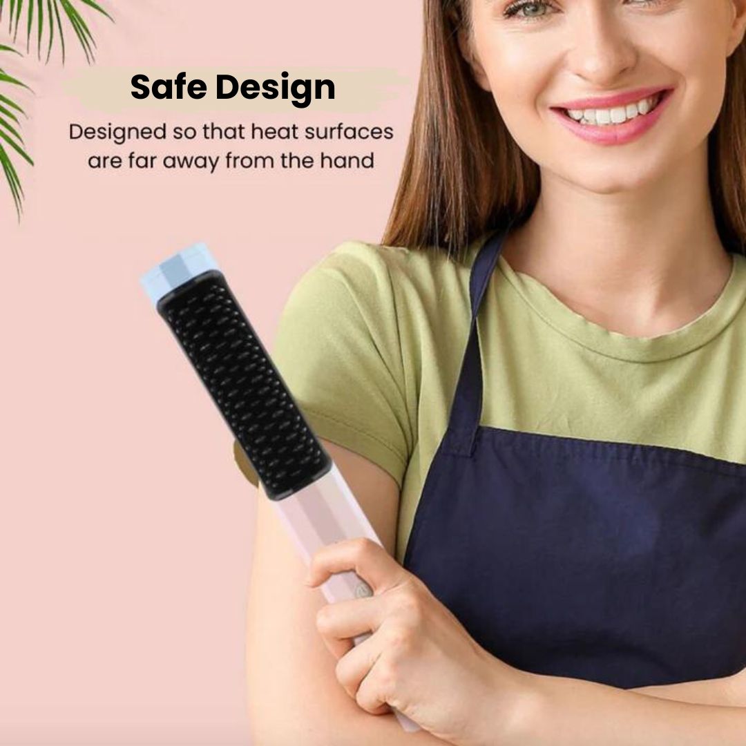 Smooth Hair - Electric Straightening Brush