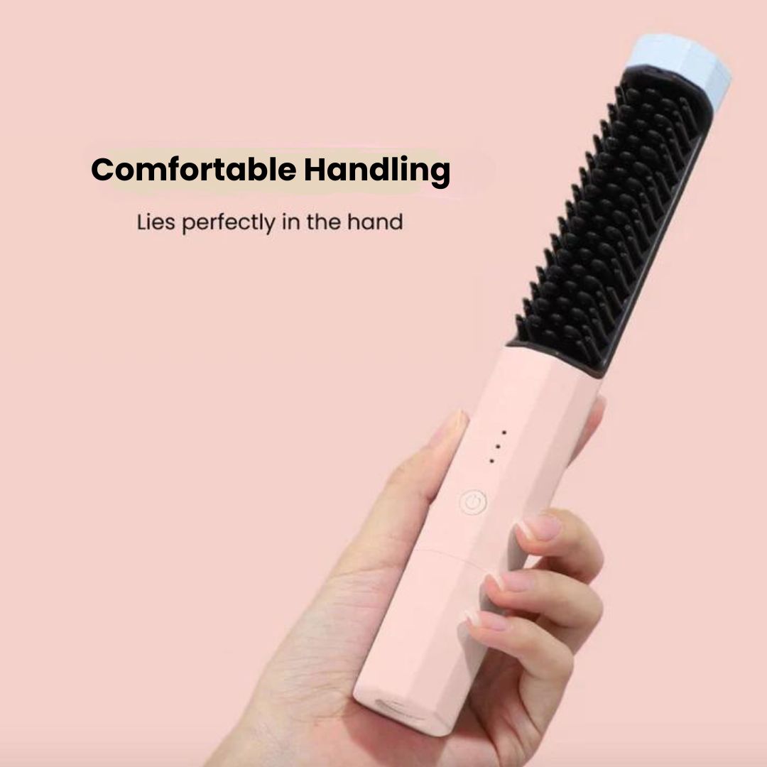 Smooth Hair - Electric Straightening Brush