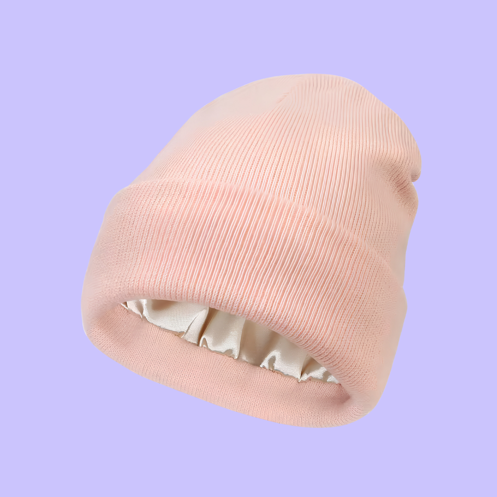Haluxy Anti Frizz Silk Beanie