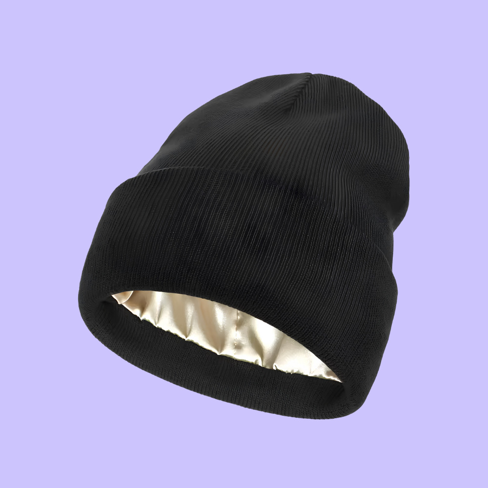 Haluxy Anti Frizz Silk Beanie