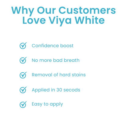 Viya White Dental Whitening - VALENTINES PROMOTION (50% OFF)