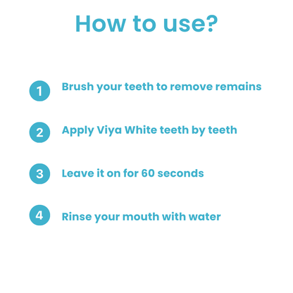 Viya White Dental Whitening - VALENTINES PROMOTION (50% OFF)