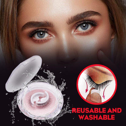GlazyLash™ Reusable Adhesive Eyelashes
