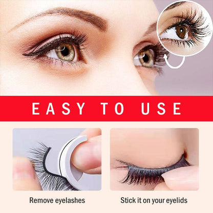 GlazyLash™ Reusable Adhesive Eyelashes