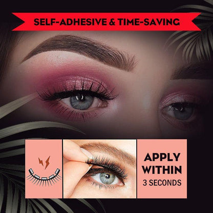 GlazyLash™ Reusable Adhesive Eyelashes